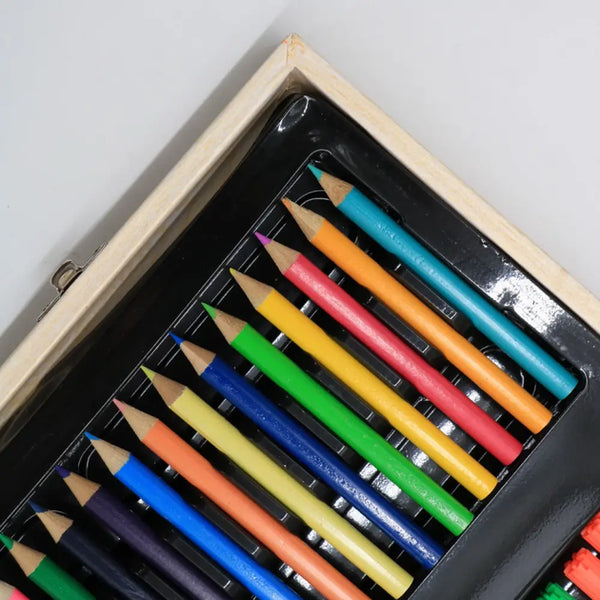 198 PCS WOODEN ART SET
