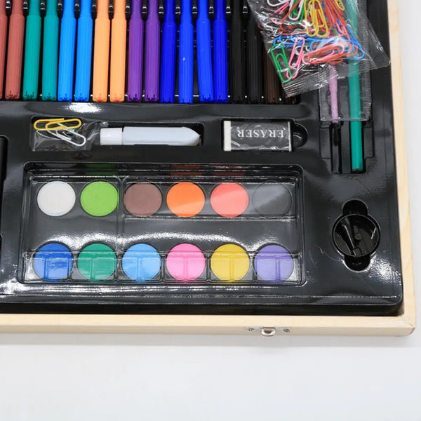 198 PCS WOODEN ART SET