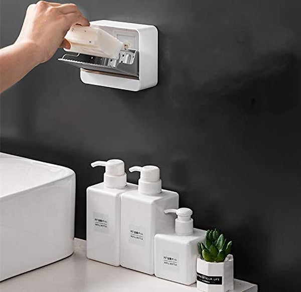 FLIP LID DRAIN SOAP BOX