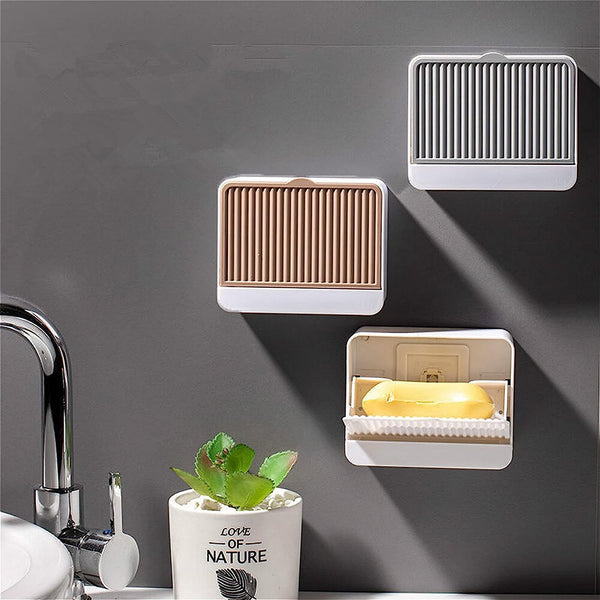 FLIP LID DRAIN SOAP BOX