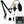 Load image into Gallery viewer, PROFESSIONAL PODCAST CONDENSER MICROPHONE SET