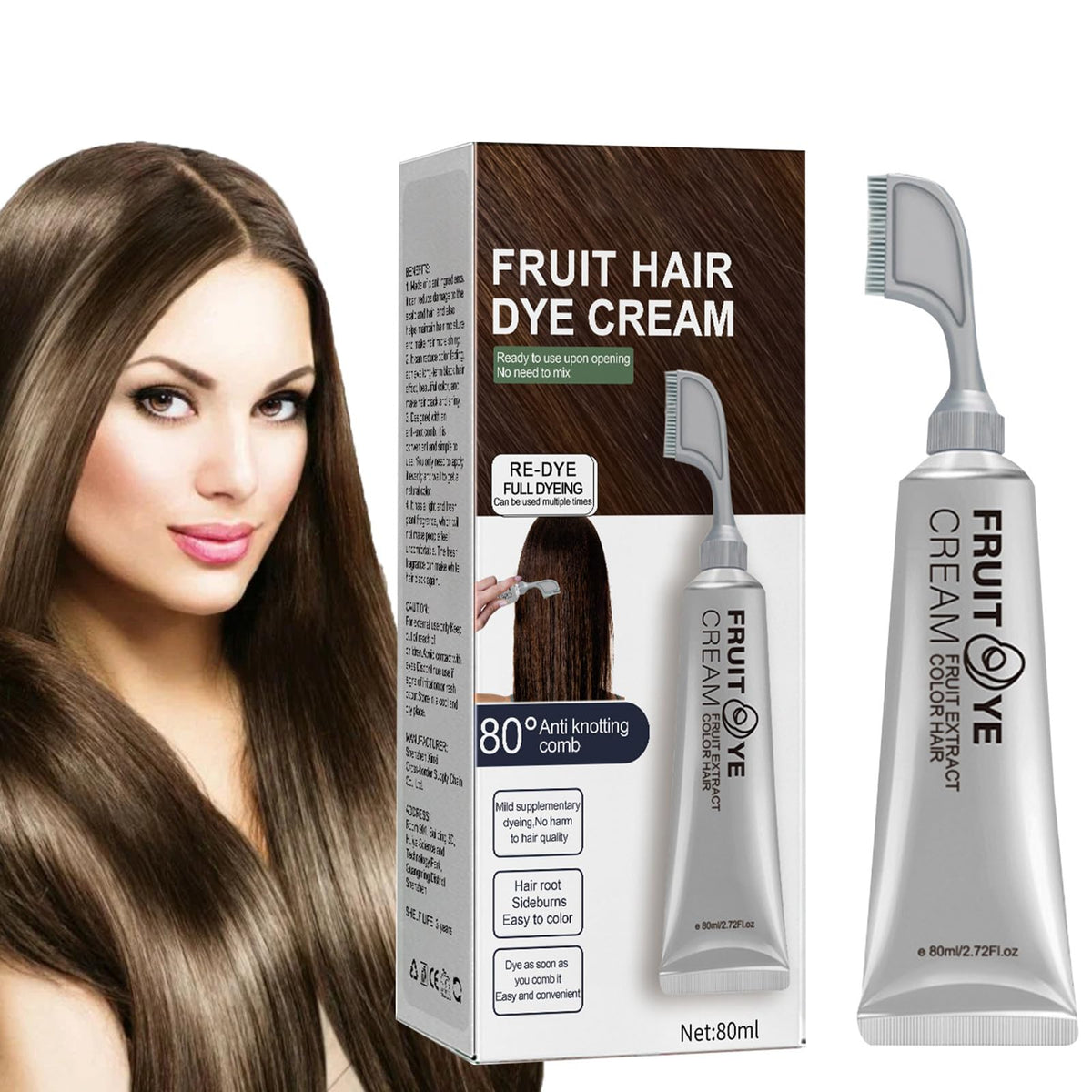 FRUIT HAIR DYE CREAM myFaida