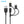 Load image into Gallery viewer, ANKER POWERLINE II 3-IN-1 CABLE - 0.9M