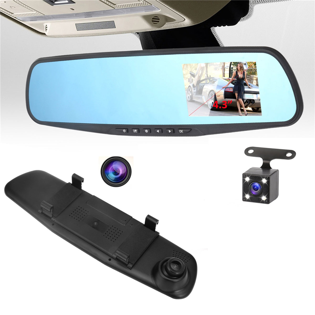 REARVIEW MIRROR WITH CAMERA myFaida