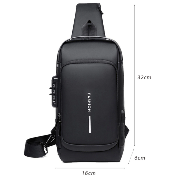 ANTI THEFT CROSSBODY BAG
