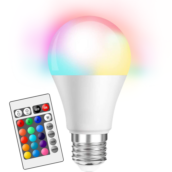 RGB LED BULB WITH REMOTE