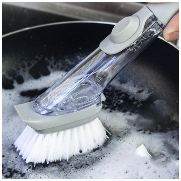 SOAP DISPENSING BRUSH
