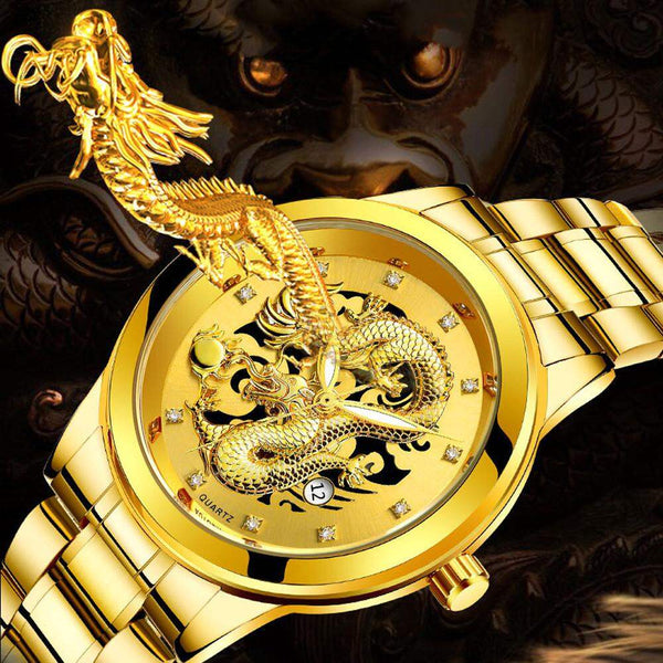 Golden Dragon Watch