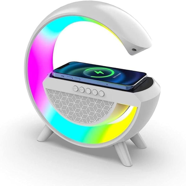 CRESCENT LED SPEAKER AND WIRELESS CHARGER
