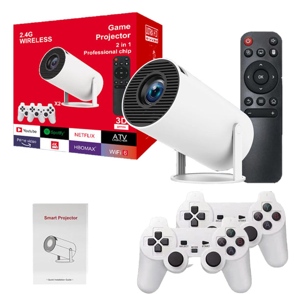 ANDROID PROJECTOR & GAMING CONSOLE