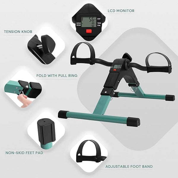 FOLDING PEDAL EXERCISER