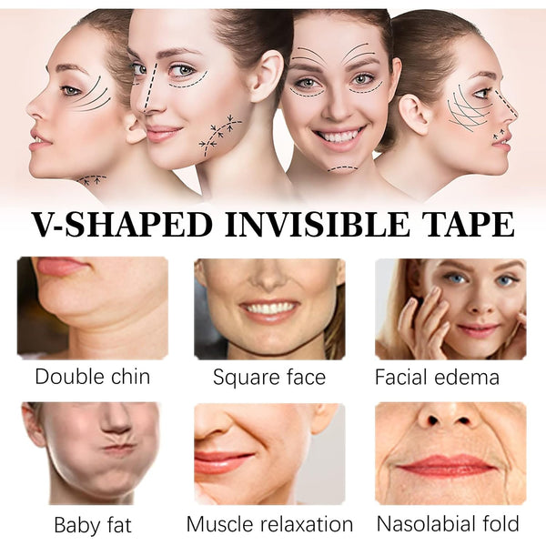 V-SHAPED INVISIBLE FACE LIFT TAPE