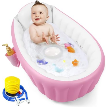 Inflatable baby Bathtub