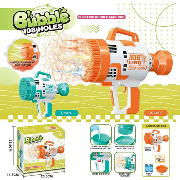 108-Hole Bubble Machine Gun