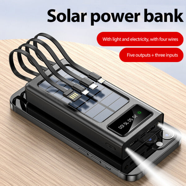 4IN1 SOLAR POWER BANK 20,000mAH