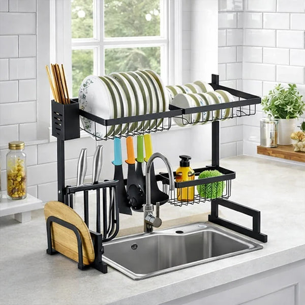 Over Sink Dish Drying Rack