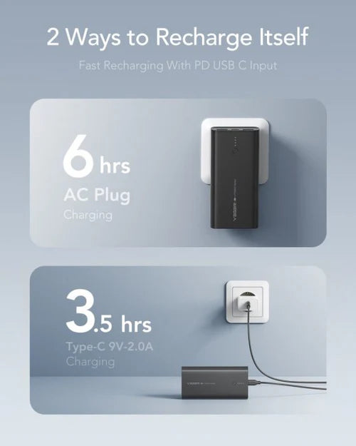 VEGER POWERBANK & WALL ADAPTER - ACE100