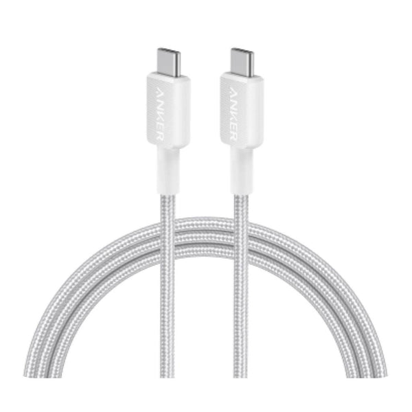 ANKER 322 USB-C TO USB-C CABLE - 0.9M WHITE