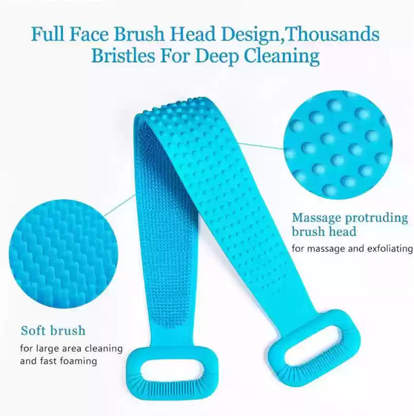 SILICONE BACK SCRUBBER