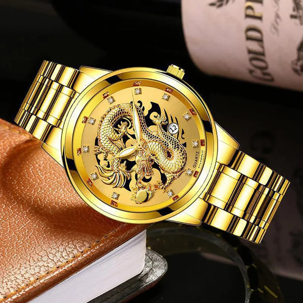 Golden Dragon Watch
