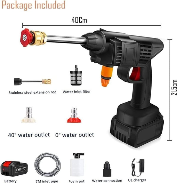 CORDLESS WATER PRESSURE GUN
