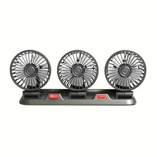 THREE HEAD CAR FAN