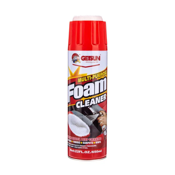 MULTI-PURPOSE FOAM CLEANER WITH BRUSH