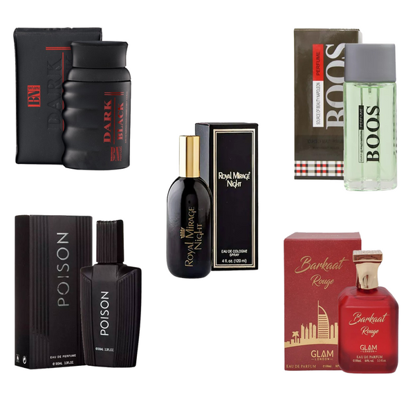 5 PCS PERFUME COMBO