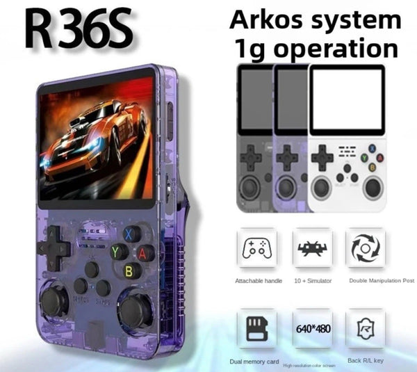 Portable Gaming Console R36S