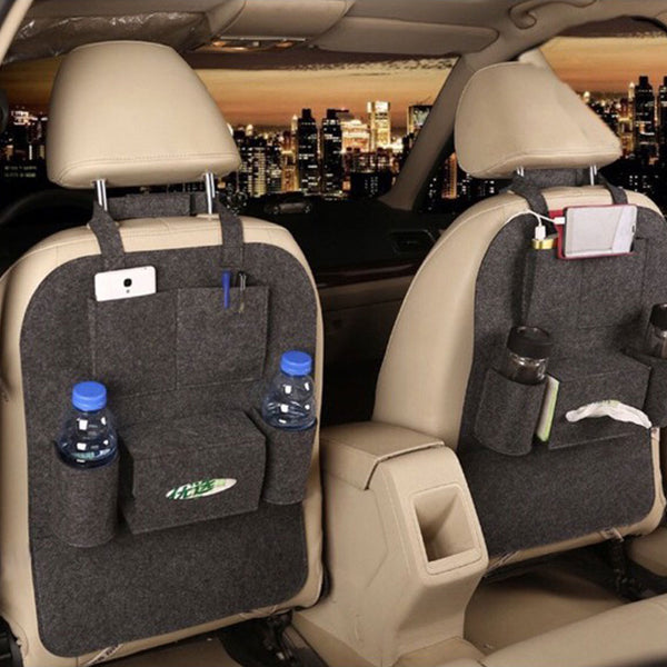 CAR BACK SEAT STORAGE BAG - 2 PCS SET
