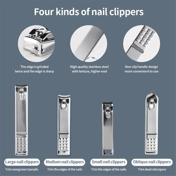 19-IN-1 MANICURE & PEDICURE SET