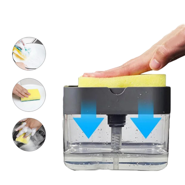 SOAP PUMP & SPONGE CADDY