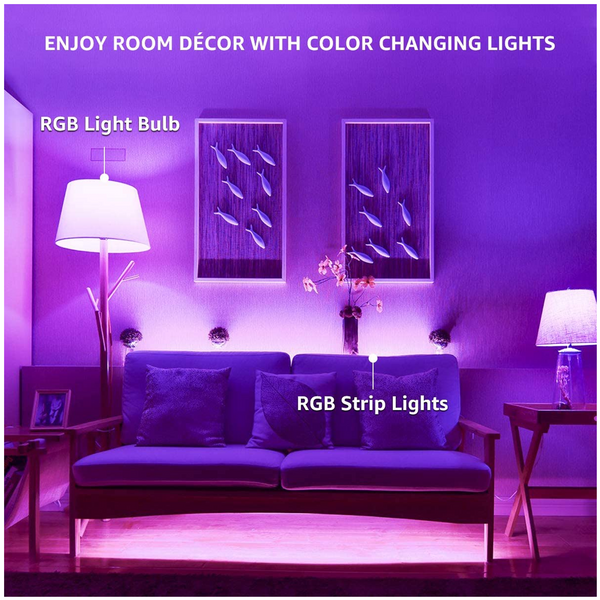 RGB LED BULB WITH REMOTE